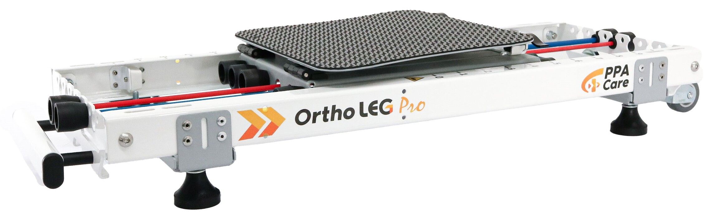 Ortho Leg Pro em uso sobre o leito